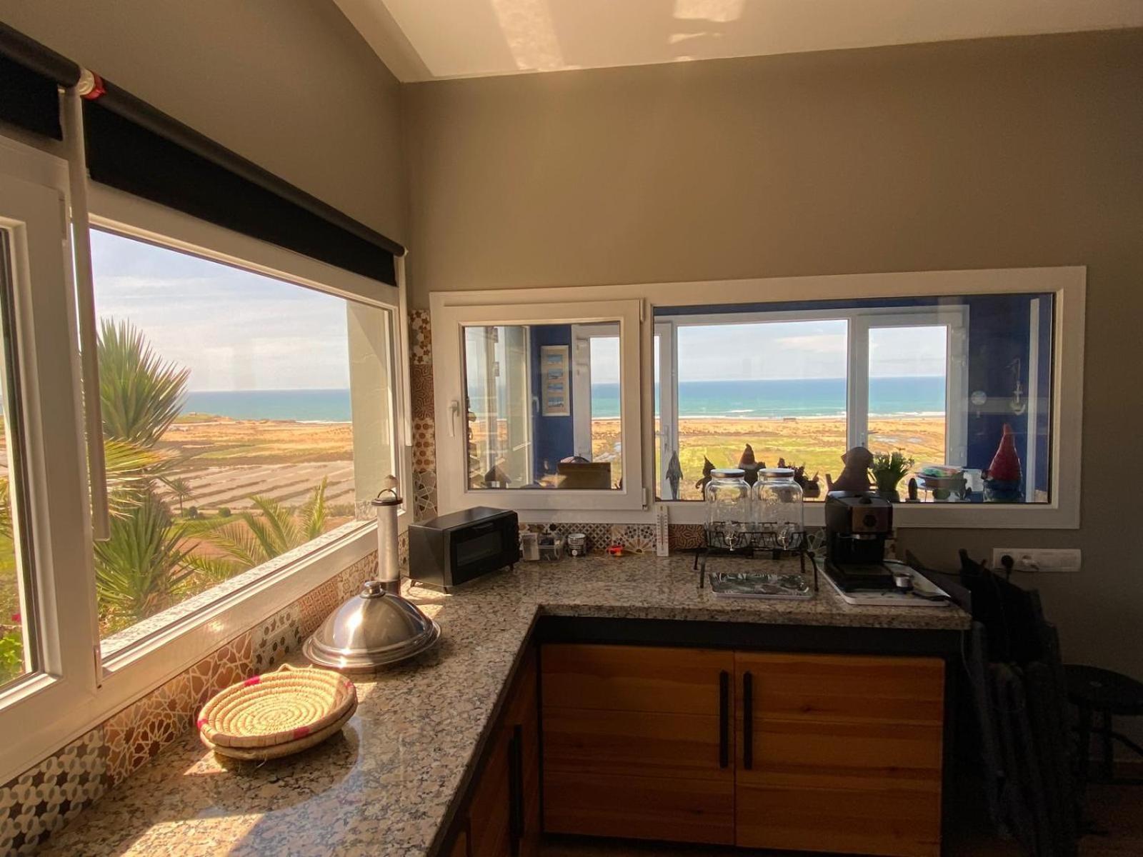 2 Bungalows Avec Vue Sur Mer Et Piscine Partagee Oualidia Ngoại thất bức ảnh